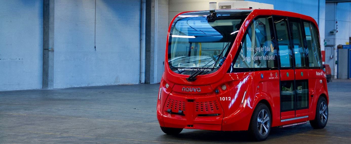 Ruter har laget egen prosjektside for den selvkjørende bussen 85b